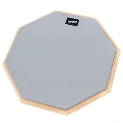 Abbildung von keepdrum DP GY12 Drum Pad Practice Grau Übungspad 12 Zoll