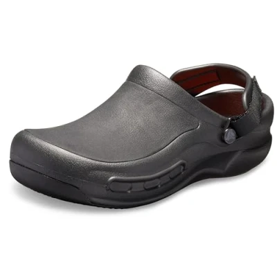 Abbildung von Crocs Bistro PRO Literide Unisex Pantolette flach, Größe: 38 39, Black Schuhe