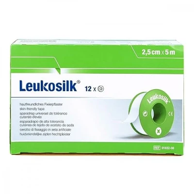Abbildung von Leukosilk 2,5 cmx5 m 12 St