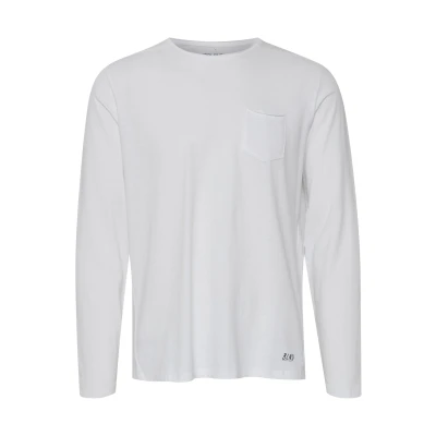 Abbildung von Blend Bhbhnicolai TEE L.S. Langarmshirt, Herren, Größe: Large, White