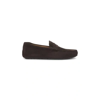 Abbildung von BOSS NOEL Mokassin, Herren, Größe: 41, Dark brown one Schuhe