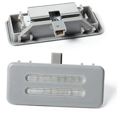 Abbildung von Do!LED A10G LED SMD Make Up Spiegel Schminkspiegel Beleuchtung Plug &amp; Play Kalt Weiß graues Gehäuse