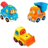 Abbildung von Vtech® Spielzeug Auto Tut Baby Flitzer 3er Set Baustellenfahrzeuge, (Set)