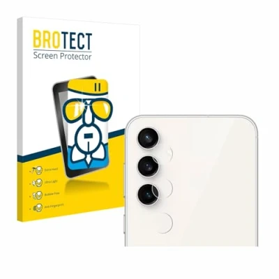 Abbildung von BROTECT Schutzglas für Samsung Galaxy S23 FE (NUR Kameraschutz) Schutzfolie Panzer Folie Glas [Extrem Kratzfest 9H, Anti Fingerprint,