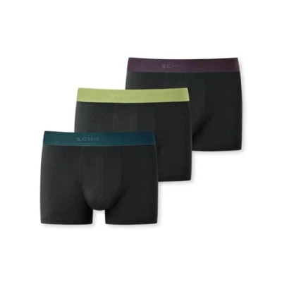 Abbildung von Schiesser 3 PACK Panties, Herren, Größe: Large, Black combination