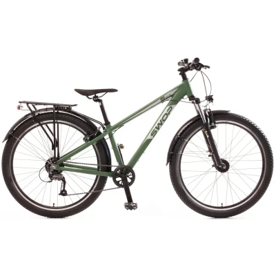 Abbildung von Bachtenkirch ATB &quot;27,5&quot; &quot;SWOP&quot; Jugendfahrrad matt grün mit Federgabel&quot;, 9 Gang, Shimano, Altus Schaltwerk, Kettenschaltung, für Damen und Herren, Kettenschaltung