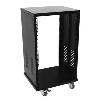 Abbildung von ROADINGER Stahl Rack SR 19, 22HE Pulverbeschichtetes Stahlrack, ideal für Festinstallationen
