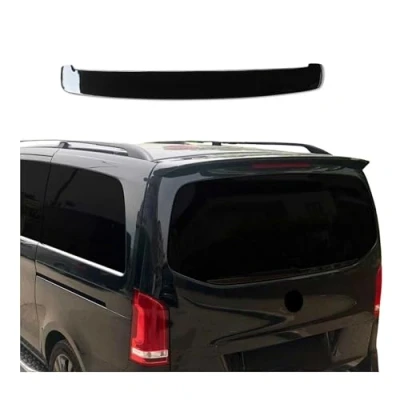 Abbildung von OMAC Heckspoiler Dachspoiler kompatibel mit Mercedes Vito W447 2014 2024 Lackiert Schwarz ABS