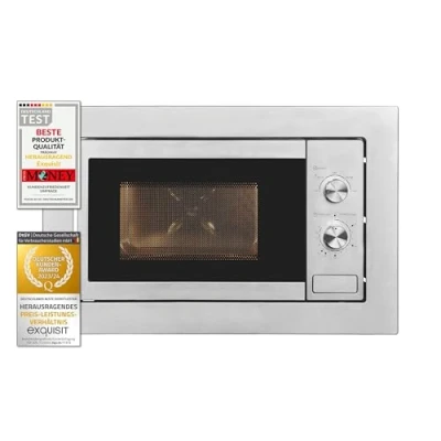 Abbildung von exquisit Einbau Mikrowelle &quot;EMW10 020&quot;, Mikrowelle, 1300 W
