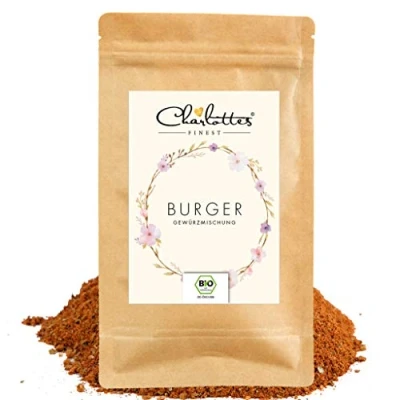 Abbildung von Charlottes Finest BIO Burger und Hackfleisch Gewürzzubereitung 250g