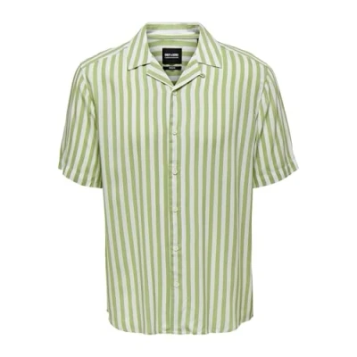 Abbildung von Only &amp; Sons Onswayne LIFE SS NOOS Hemd, Herren, Größe: XS, Swamp