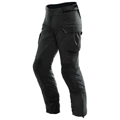 Abbildung von Dainese Ladakh 3L D Dry Pants, Motorradtourenhose, 3 Lagen Wasserdicht, Herausnehmbare Thermoschicht, Motorradhose Für Herren, Schwarz/Schwarz, 48