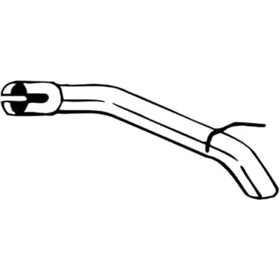 Abbildung von BOSAL 700 181 Abgasrohr OPEL: Astra J Schrägheck, GTC
