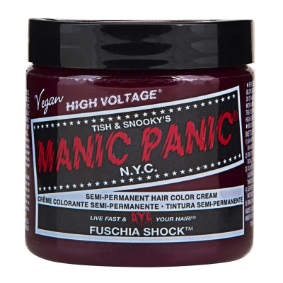 Abbildung von Manic Panic Fuschia Shock Classic Creme Vegan Cruelty Free Semi Permanent Hair Colour 118ml