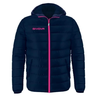 Abbildung von Givova Unisex Holland Waistcoat Jacke, blau/fuxia, XXL EU