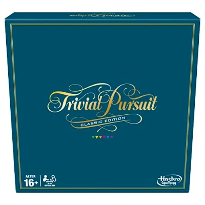 Abbildung von Hasbro Spiel, Trivial Pursuit, Made in Europe