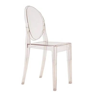 Abbildung von Kartell Victoria Ghost, Stuhl, Glasklar, 2er Satz