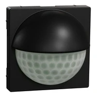 Abbildung von Schneider Electric Merten MEG5710 0403 ARGUS 180 UP Sensor Modul für System M Bewegungsmelder den Innenbereich mit Unterkriechschutz, 1.1m, Schwarz Matt