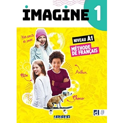 Abbildung von Imagine 1 Niv. A1 Livre + didierfle.app: Méthode de français