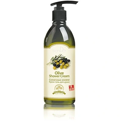 Abbildung von Creme Duschgel „Oliven Sun“ TianDe 32602, 350g, Weiche Reinigung und Entspannung!