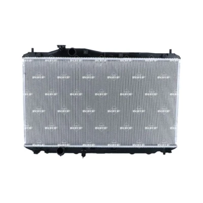 Abbildung von NRF 550143 Kühler, Motorkühlung Aluminium 658 375 16 Kühlrippen gelötet HONDA: CIVIC 9