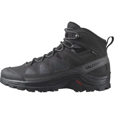 Abbildung von Salomon Quest ROVE GTX Hikingschuh, Herren, Größe: 47 1/3, Black/phantom/magnet Leder und textil