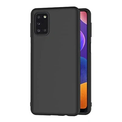 Abbildung von AICEK Hülle Compatible Samsung Galaxy A32 5G Schwarz Silikon Schutzhülle für Case TPU Bumper Handyhülle (6,5 Zoll)