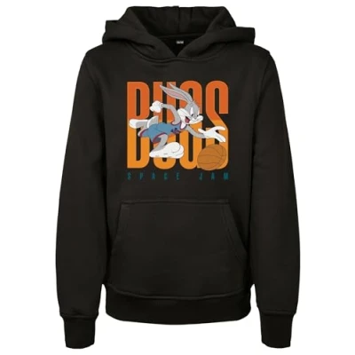 Abbildung von Mister Tee Kinder Kids Space Jam Bugs Hoody Sweatshirt für Kinder, Größe: 146/152, Black