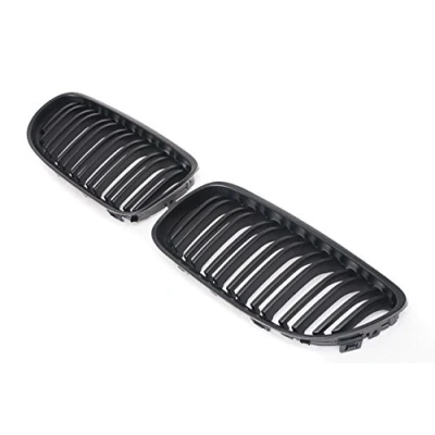 Abbildung von Kühler Sport Front Doppel Rippen Grill Schwarz Matt Eintragungsfrei Set