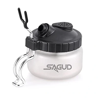 Abbildung von Sagud Airbrush Reinigungstopf Starkes clean Pot Air Brush Reinigungs Station Halterung