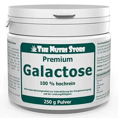 Abbildung von Galactose 100% rein Pulver
