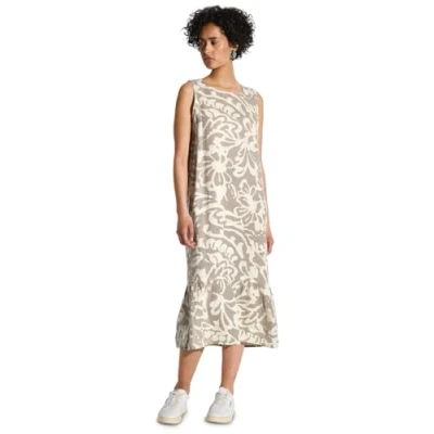 Abbildung von Street One Gemustertes Freizeitkleid, Damen, Größe: 36, Beige