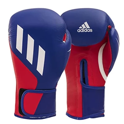 Abbildung von adidas Herren Tilt 250 Boxhandschuhe, Blau/Rot, 14 oz EU