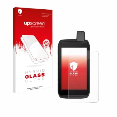 Abbildung von upscreen Schutzglas für Garmin Montana 710 Schutzfolie, Glas Folie [Klar, 9H Panzerschutz, Anti Fingerprint]