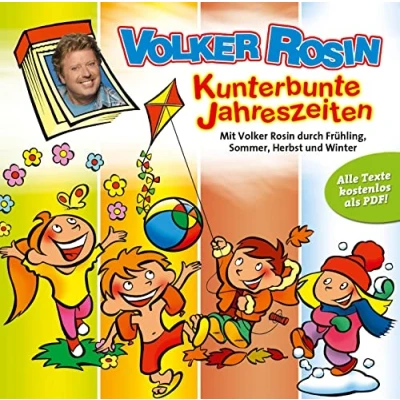Abbildung von Kunterbunte Jahreszeiten CD: Mit Volker Rosin durch Frühling, Sommer, Herbst und Winter
