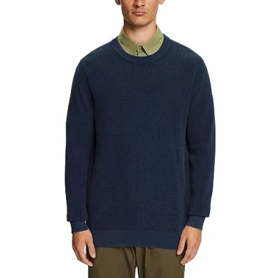 Abbildung von Esprit Strickpullover, Herren, Größe: Large, Navy