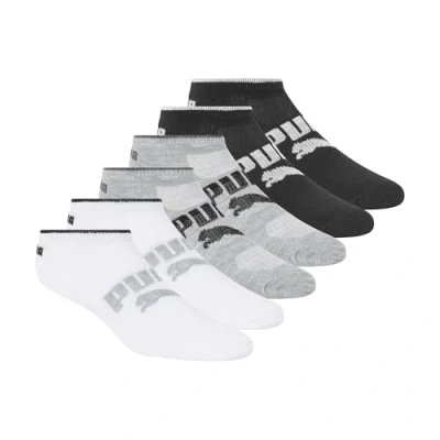 Abbildung von PUMA Damensocken, niedrig geschnitten, 6er Pack, Weiß, traditionell, 9 11