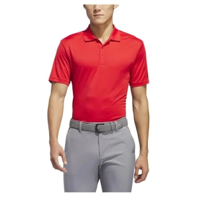 Abbildung von adidas Herren Poloshirt Core Performance Primegreen, 4066758730954, Collegiate Red, XS