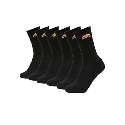 Abbildung von Ellesse Tamuno 6 PACK Unisex Socken, Größe: 36 38, Black