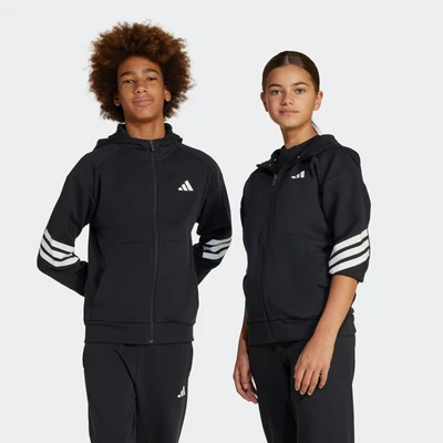Abbildung von adidas Sportswear Kapuzensweatshirt &quot;J FI 3S FZ HD&quot;