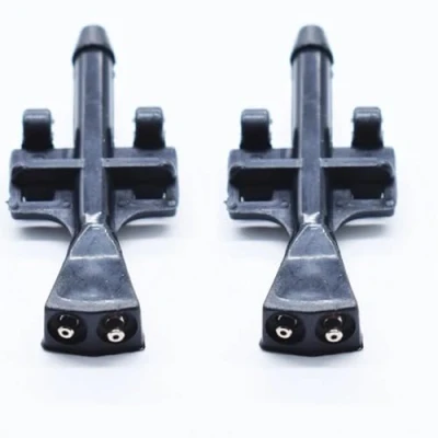 Abbildung von Auto Wischer Düse Kompatibel Mit Opel Für Vauxhall Meriva A MK1 2010 2009 2008 2007 2006 2005 2004 2003 Frontscheibenwaschdüse Jet Spray Hood Liquid Clips