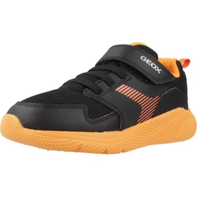 Abbildung von Geox Sprintye Sneaker low für Kinder, Größe: 27, Black orange Schuhe