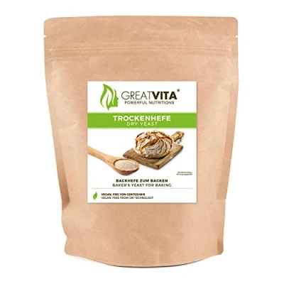 Abbildung von GreatVita Trockenhefe Backhefe 500 g