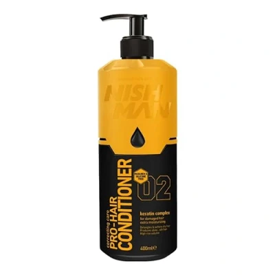 Abbildung von NISHMAN 02 Pro Hair Conditioner mit Keratin Complex 400 ml