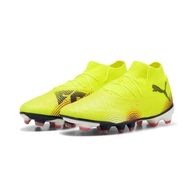 Abbildung von Puma FUTURE 8 PRO FG/AG Fußballschuhe Damen Black/White/Glowing Red Größe: 35.5