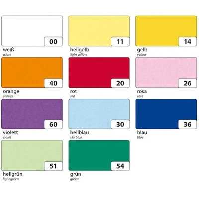 Abbildung von folia Transparentpapier, (B)505 x (L)700 mm, 115 g/qm, gelb