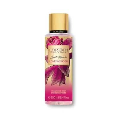 Abbildung von LORENTI TOKYO &amp; SEOUL Body Mist Spray 250 ml Love Wonder Parfümiertes Duftspray Körper und Haarspray für Damen Splash Fragrance Brume Parfumee