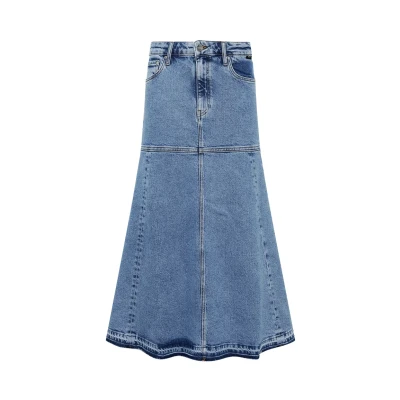 Abbildung von Mavi Jeansrock, Damen, Größe: Medium, Lt used denim