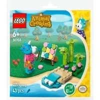Abbildung von 30703 Animal Crossing Jimmys Strandgemälde, Konstruktionsspielzeug