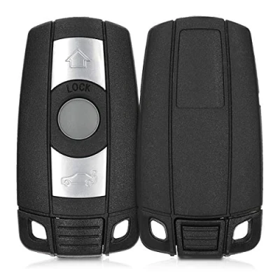 Abbildung von kwmobile Schlüsseltasche Gehäuse für BMW Autoschlüssel (1 tlg), ohne Transponder Batterien Elektronik Auto Schlüsselgehäuse